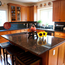 floor cabinet color combos