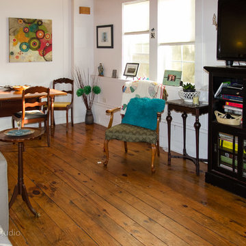 Katie Wells-Living/Dining room re-design (existing furniture & accessories)