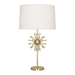 Robert Abbey - Robert Abbey Andromeda Table Lamp with Linen Shade - Table Lamps