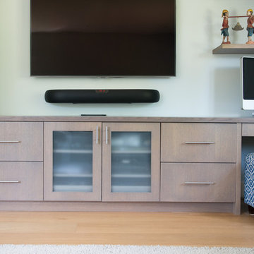 Fabulous Media Center and Computer Desk
