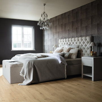 An impressive master bedroom