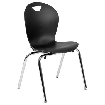 Flash Furniture Titan Student School Chair In Black
