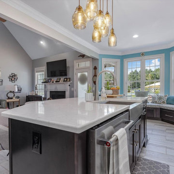 Two-Finish Kitchen Design Sanford, NC