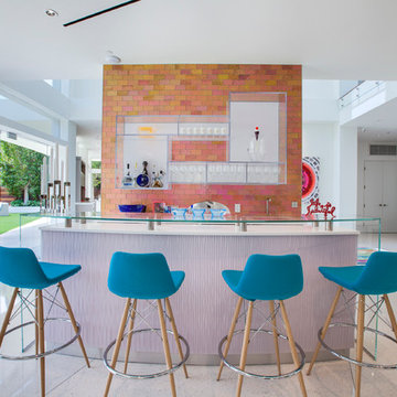 Beverly Hills interior design project photo shoot