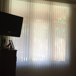 Hunter Douglas Luminette Window Coverings - Vertical Blinds