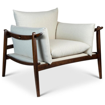 Angelie Accent Chair Pecan