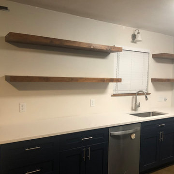 Custom Built Ins & Floating Shelving