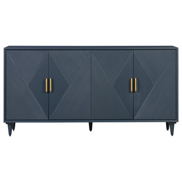Arvada 4 Door Sideboard, Blue