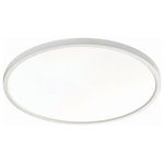 AFX - AFX EGRF2440LAJD1WH Edge Round, 1 LED Flush Modern, 1" - Crisp and clean, the Edge Round LED Ceiling LightEdge Round 1 LED Flu WhiteUL: Suitable for damp locations Energy Star Qualified: n/a ADA Certified: n/a  *Number of Lights: 1-*Wattage:48w LED bulb(s) *Bulb Included:No *Bulb Type:LED *Finish Type:Black