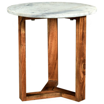 Jinxx Side Table, Brown