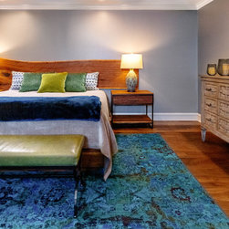 Walnut Live Edge Bedroom Set - Bedroom Furniture Sets