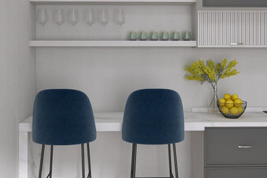 Farbenfroher Minimalismus