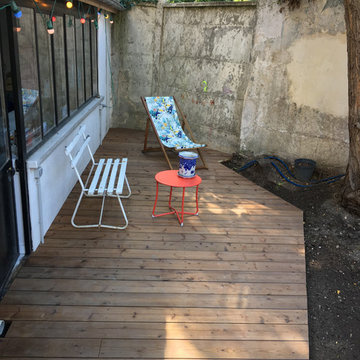 Une terrasse pour l'atelier