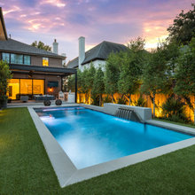 Pool landscaping