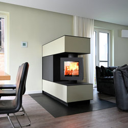 Drehfeuer mit Designerkeramik - Heating And Cooling