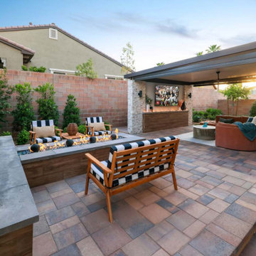 Serenity Fireside: Cozy Outdoor Retreat by Quality Pros
