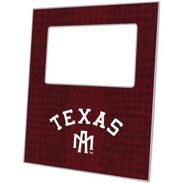 F3905, Texas A&M Picture Frame Arched Burgundy Crock