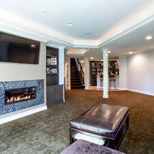 Basement Fireplace