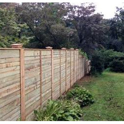 Horizontal Fence Instillation Side of Fence - Products