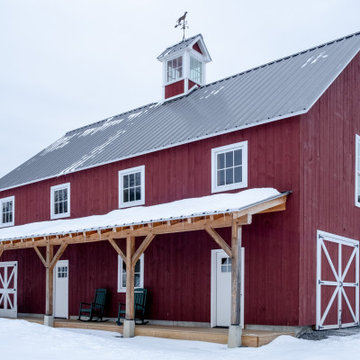 Timber-Framed Barn