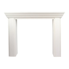 White Wood Fireplace