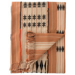 Jaipur Living - Jaipur Living Chang Hand-Loomed Tribal Blush/Beige Throw - Handmade by weavers in Nagaland, India, the Nagaland collection showcases the traditional loin-loom techniques of the indigenous tribes of the region. The artisan-made Chang throw effortlessly combines heritage-rich tribal patterns with a versatile, contemporary colorway for a stunning statement in any space. Crafted of soft, finely woven cotton, this classic blanket brings the global art of Naga textiles to the modern home.