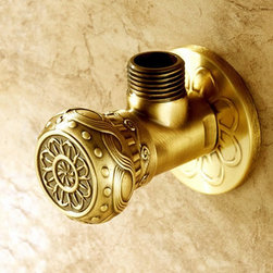 Antique Brass Angle Valve FA011 - Bathroom Accessories