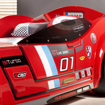 Car bed kids bedroom
