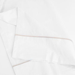 Embroidered: Tan - Sheet And Pillowcase Sets
