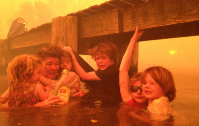 Así es la nueva vida de una familia australiana tras un pavoroso fuego