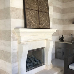 Limestone @ Hollyspring - Fireplace Mantels