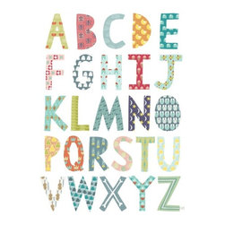 Olli Ella Alphabet Poster - Prints And Posters