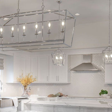 Massapequa White Kitchen