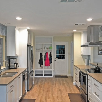 A Closed-off 1970s Kitchen Gets a Streamlined Makeover