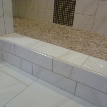 Pebble Floor Bathroom