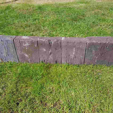 Garden Wood Effect Concrete Sleepers & Lawn/Path Edging