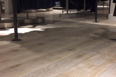 Flooring for The Hudson's Bay Co. Men's Department Downtown Vancouver