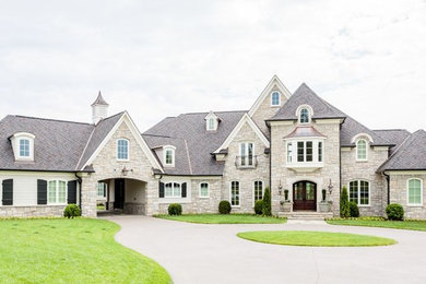 Transitional exterior home idea in Other