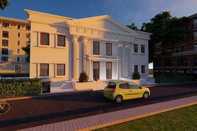 Zen home design photo in Bengaluru
