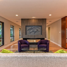 Kitchen to Living Room Transition