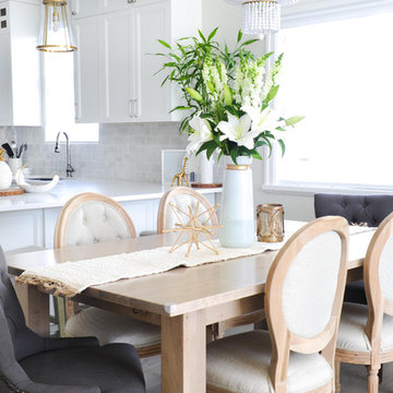 Classic White and Gold - Burnaby Home