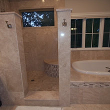 walk on showers