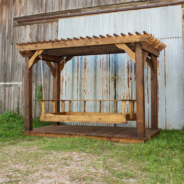 Treated Pine Mini Pergolas.
