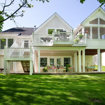 Walkout Basement Patio & Upper Level Deck