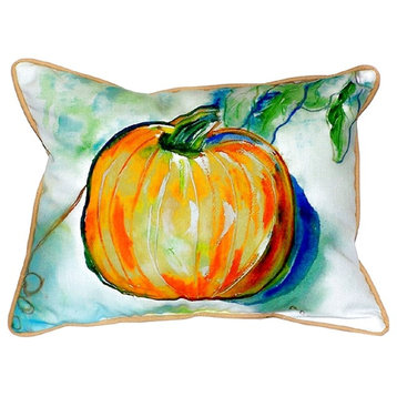 Pumpkin Small Indoor/Outdoor Pillow 11x14 - Set of Two