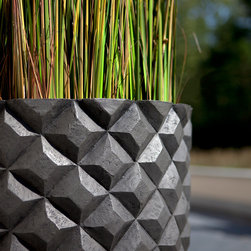 AuthenTEAK Lightweight Fiberglass Planters - Outdoor Pots And Planters
