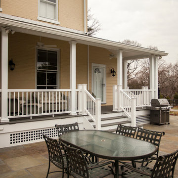 Villanova, Pa Porch Remodel, Addition and Patio