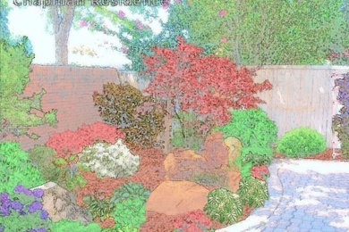 Photo of a mid-sized landscaping in Dallas.