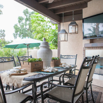 Transitional Patio | San Diego Magazine | Coronado Estate