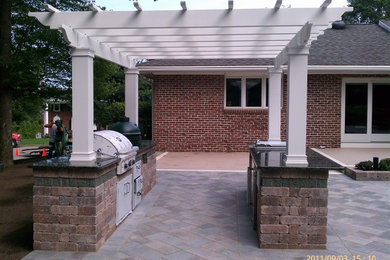Inspiration for a patio remodel in Boston